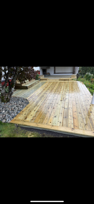 TERRASSE AV 28 X 120 IMPREGNERTE BORD 