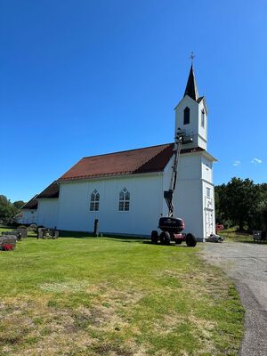 Linoljemaling Kjose Kirke