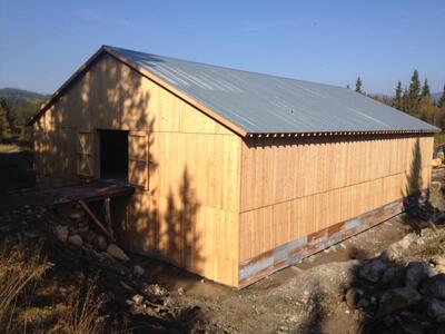 Lagerbygg 540m2 Øyfjell 2016
