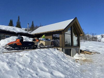 Tilbygg hytte i Botnedalen 2023
