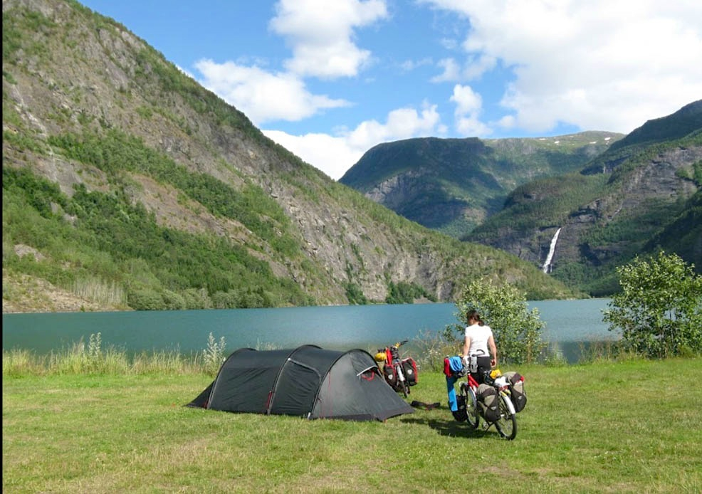 Camping ved Eidsvatnet