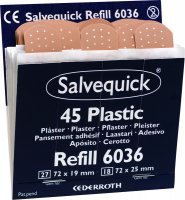 Plaster Salvequick plast refill 45strips 6036 