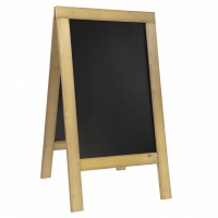 Gatestativ Blackboard, 59 x 94, H:135, Natur
