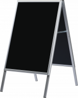 Gatestativ Blackboard, 60 x 80, Alu