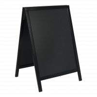 Gatestativ Blackboard Woody, 55 x 85, Sort
