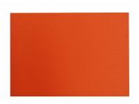 Plastplakat 80x55mm, Orange fluor