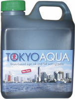 Tusjvæske Tokyo Aqua, grønn 1 ltr.