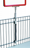 Teleskopstang til ramme, for trådkurv, 33-51cm