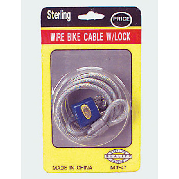 Sykkellås wire