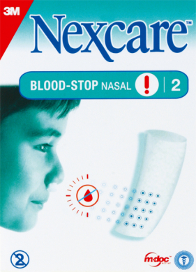 Blodstopper Nexcare neseplugg 2stk 