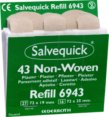 Plaster Salvequick nw refill 43strips 