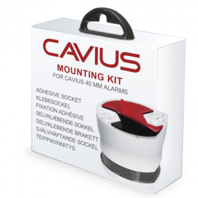 Cavius selvklebende brakett til frittstående røykvarslere
