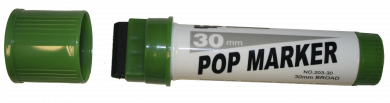 Tusj POP Marker Påfyllbar 30mm, Grønn
