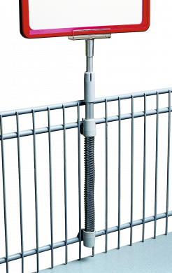 Teleskopstang til ramme, for trådkurv, 33-51cm
