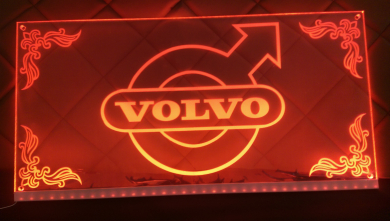 Led plate Volvo