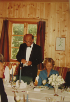 Bryllupsfest på klubbhuset august 1984
