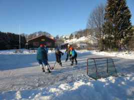 Skøytebane vinteren 2016