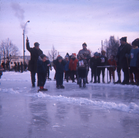 Skøyteløp på Tåsenløkka 1965