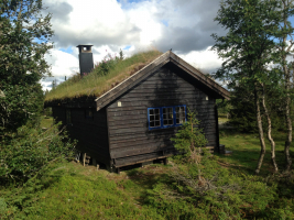 Tilbygg og rehabilitering av hytte på Bjørnåsen.