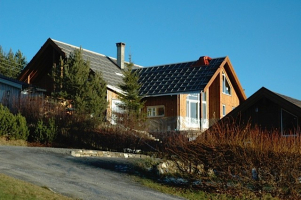 Nybygg - bolig Hamar, med sterk vekt på økologisk forsvarlige byggemetoder/materialer.