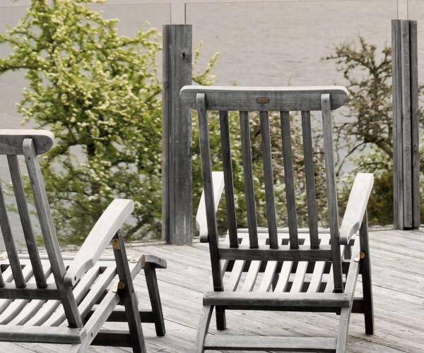 Få en vakker og naturlig sølvgrå terrasse