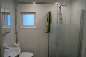 Bad med baderumspanel