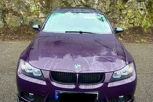 Ombygging av BMW E90 2005 mod fra 320i til 330i + fargebytte