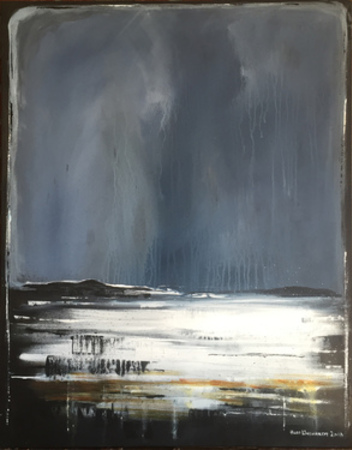 Akryl på lerret, 60x80cm
