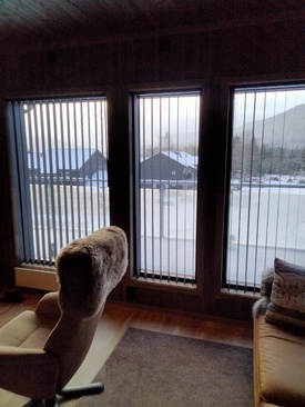 Lamellgardiner: Stoff: 4153 Voss, Leilighet Hafjell