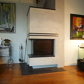 5 - Her er sokkel, vanger og kappe i plan og lodd