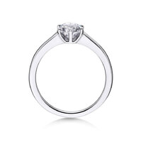 Lotus diamantring 0,20 ct TWsi Frå Rivoir