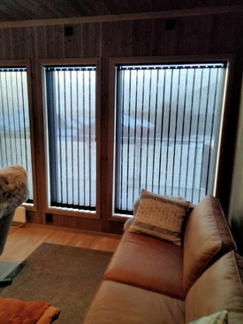 Lamellgardiner: Stoff: 4153 Voss, Leilighet Hafjell