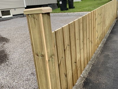 Gjerde av 22x148 mm imp