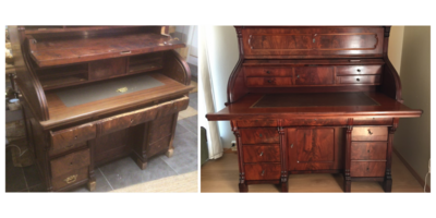 Skatthold, Tyskland ca. 1840. Omfattende restaurert.