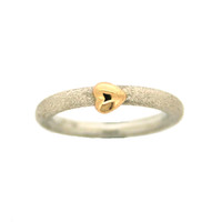 Silver Heart Ring sølv Van Bergen