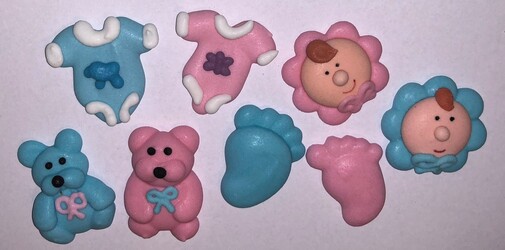 Sukkerfigurer spiselig