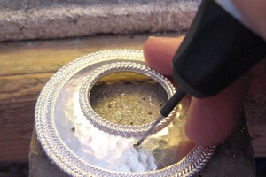 Produskjon av Lise-sølja