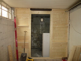 Stålbjelke på plass