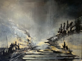 Vandrere 90x120 cm 
Solgt.