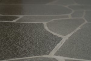 Snåsa bruddskifer lagt på gulv, Solberglia