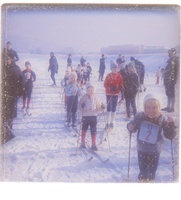 Skirenn på Voldsløkka ca. 1970