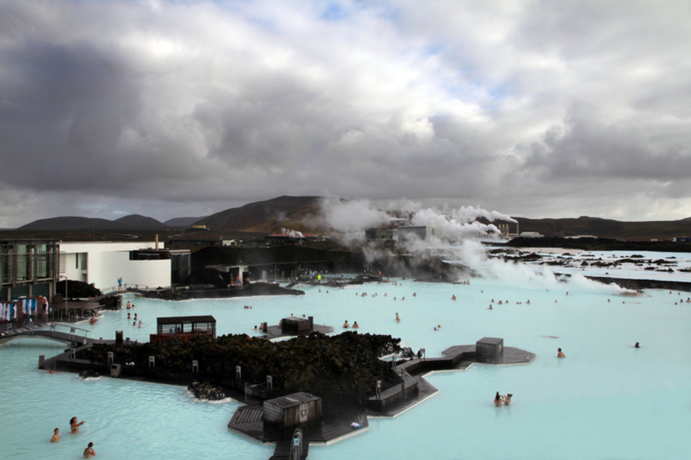 Oversikt over Blå Lagune. 
Foto Geir Lundli