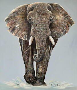 Spring Forward   60x80 cm 

Akryl med struktur. 
Solgt!