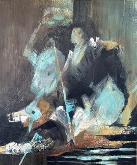 Abstrakt 50x60 cm 
5000,- 