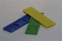 Plasticshims 70x20x2mm. 100 pk.