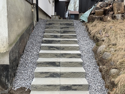 Asak element trapp i betong