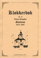 Klokkerbok nr 2 - V. Gausdal- Svatsum