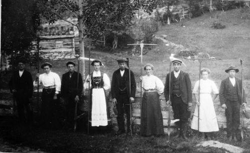 REF-0083 Gorset, Rennebu. Pynta onnafolk