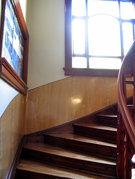 Trappeoppgang på Jugendstilsenteret