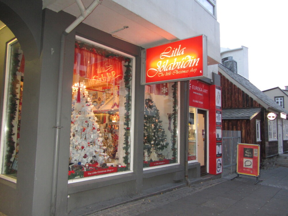 Lille Juleboden i Reykjavik.
Foto Nina Samuelsen